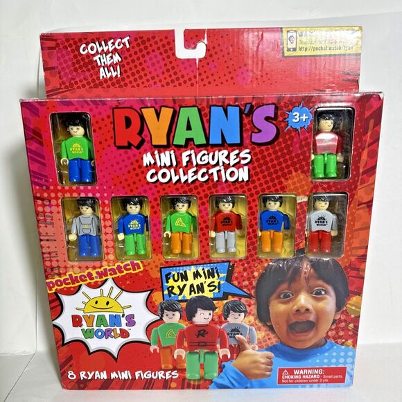 Ryan’s World 8 Mini Figure Collection Set - Picture 1 of 2